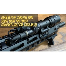 M-MLOK-S SCOUT LIGHT PRO Montura M-LOK para linternas Surefire Scout Light Pro de arma larga
