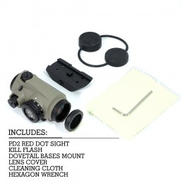 SPEC OPTICS PD2 マイクロレッドドットサイト RifleScope 3MOA ホールドリコイル口径 .5.56 7.62 800 グラム耐衝撃性 IPX7 防水銃器用|SPECPRECISIONレッドドットサイト SPEC OPTICS PD2 マイクロレッドドットサイト RifleScope 3MOA ホールドリコイル口径 .5.56 7.62 800 グラム耐衝撃性 IPX7 防水銃器用|SPECPRECISIONレッドドットサイト