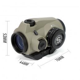 SPEC OPTICS PD2 マイクロレッドドットサイト RifleScope 3MOA ホールドリコイル口径 .5.56 7.62 800 グラム耐衝撃性 IPX7 防水銃器用|SPECPRECISIONレッドドットサイト SPEC OPTICS PD2 マイクロレッドドットサイト RifleScope 3MOA ホールドリコイル口径 .5.56 7.62 800 グラム耐衝撃性 IPX7 防水銃器用|SPECPRECISIONレッドドットサイト