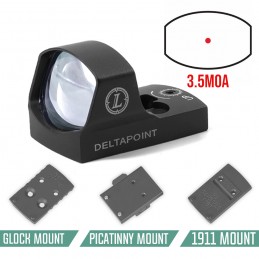 Taktik Leupold Deltapoint 3.5MOA Red Dot Refleks Nişangahı