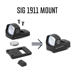 Tactical Leupold Deltapoint Viseur reflex point rouge 3.5MOA, réplique parfaite avec tous les marquages