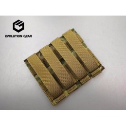 EvolutionGear 10speed Doppel-Magazintasche für 5.56 Farbe MC EvolutionGear 10speed Doppel-Magazintasche für 5.56 Farbe MC