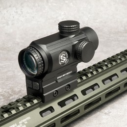 SPEC OPTICS SPS2-0 Visor de punto rojo y verde 1x25 mm, negro
