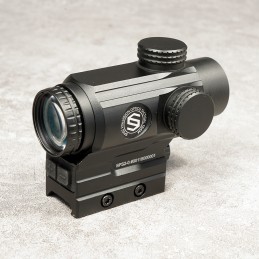 SPEC OPTICS SPS2-0 Viseur à point rouge et vert 1x25 mm, noir