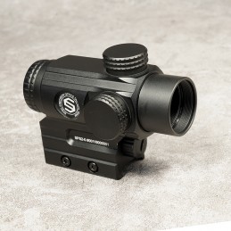 SPEC OPTICS SPS2-0 Mira de ponto vermelho e verde 1x25 mm, preta