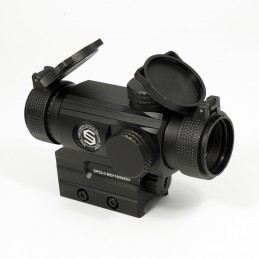 SPEC OPTICS SPS2-0 Viseur à point rouge et vert 1x25 mm, noir