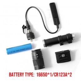 SPECPRECISION Tactical Flashlight M611V 6-Volt Vampire Scout Light WeaponLight IR/Strobe & LED White Light Replica SPECPRECISION Tactical Flashlight M611V 6-Volt Vampire Scout Light WeaponLight IR/Strobe & LED White Light Replica