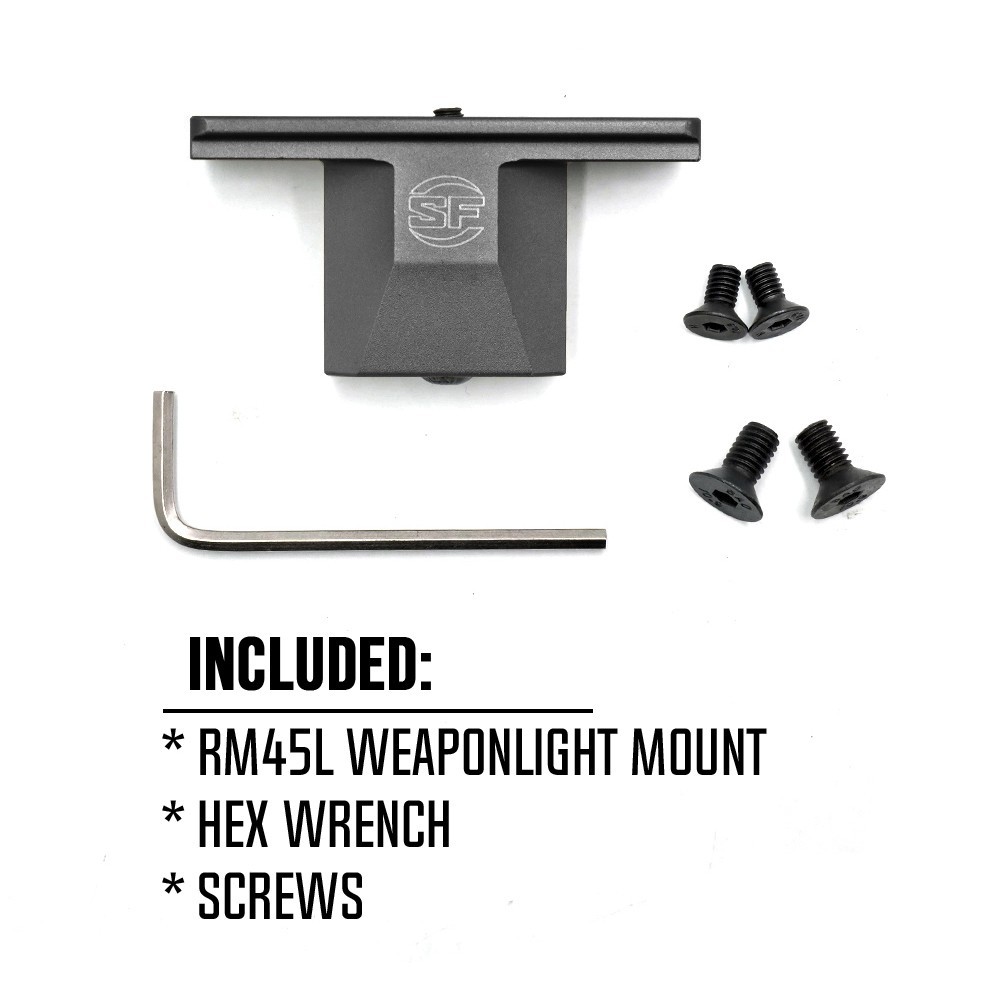 SPECPRECISION RM45L Montage tactique déporté Picatinny pour lampe Scout Light, accessoire de chasse AR15 SPECPRECISION RM45L Montage tactique déporté Picatinny pour lampe Scout Light, accessoire de chasse AR15