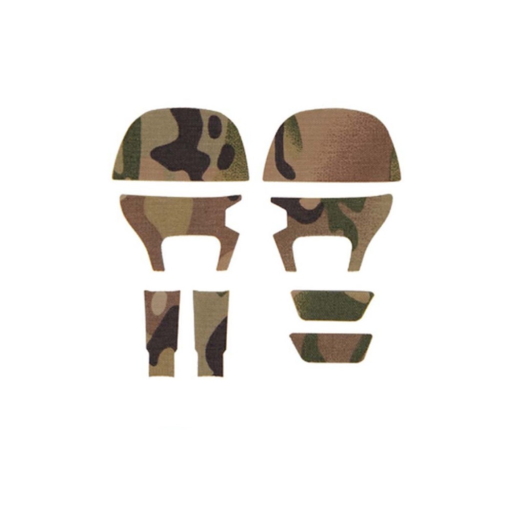FMA FCS AMP Jeu d’adhésifs de camouflage MC pour casque FMA FCS AMP Jeu d’adhésifs de camouflage MC pour casque