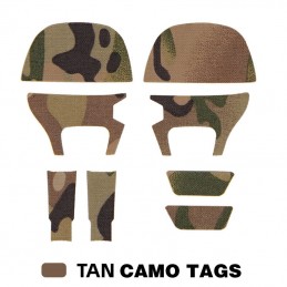 FMA FCS AMP Headset Stickers MC Camo Skin Sets FMA FCS AMP Headset Stickers MC Camo Skin Sets