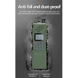 Baofeng AN /PRC 152 Taktisches VHF/UHF-Sprechfunkgerät mit U94 PTT