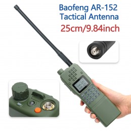 Baofeng AN /PRC 152 Rádio tático bidirecional VHF/UHF com PTT U94