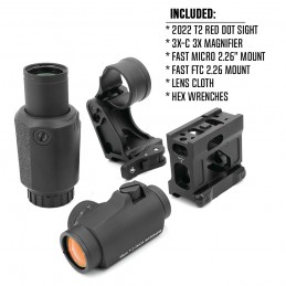 Red Dot Sight And 3X-C 3X...