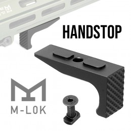 TMC M-LOK ミニダイナミック軽量バリケードハンドストップ CNC テック製 ブラックカラー|SPECPRECISION TACTICAL GEARハンドストップ
