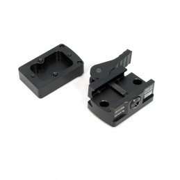 RMR QD レバー Absolute Co-Witness 1.41 インチ高さマウント ライザープレート付き 20mm ピカティニーおよびウィーバーレールに適合|SPECPRECISIONドットサイトマウント RMR QD レバー Absolute Co-Witness 1.41 インチ高さマウント ライザープレート付き 20mm ピカティニーおよびウィーバーレールに適合|SPECPRECISIONドットサイトマウント