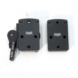 R M R QD Lever Absolute Co-Witness 1.41 Inch Height Mount With Riser Plate Fit For 20mm Picatinny And Weaver Rail