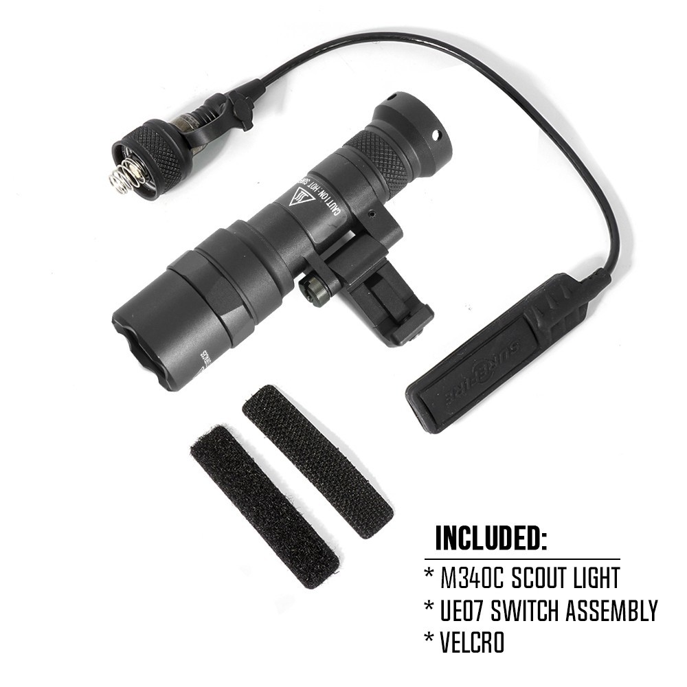 SPECPRECISION M340C Lanterna Mini Scout Light Pro de 3 volts com tampa traseira Z68 SPECPRECISION M340C Lanterna Mini Scout Light Pro de 3 volts com tampa traseira Z68