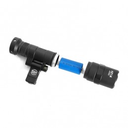 SPECPRECISION M340C Lanterna Mini Scout Light Pro de 3 volts com tampa traseira Z68
