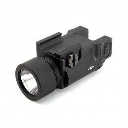 Tactical TLR-8 LED Pistol Gun Light With Red Dot Laser Pointer Sight For Glock 17 19 CZ75 1911 20mm Rail Hunting Lanterna Torch