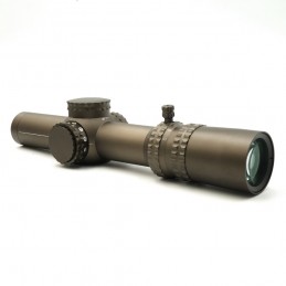 Evolution Gear ATACR 1-8 24mm FFP LPVO Visor, réplica versión militar FDE Evolution Gear ATACR 1-8 24mm FFP LPVO Visor, réplica versión militar FDE