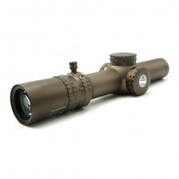 Evolution Gear ATACR 1-8 24mm FFP LPVO Luneta, réplica versão militar FDE