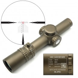 Evolution Gear ATACR 1-8 24mm FFP LPVO Tüfek Mil Spec Ver. Kopya FDE Rengi