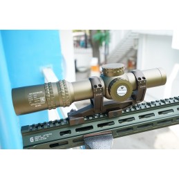 Evolution Gear ATACR 1-8 24mm FFP LPVO Riflescope Mil Spec Ver. Replica FDE Color