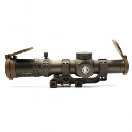 ATACR 1-8 24mm FFP LPVO ライフルスコープ ミルスペック Ver. C1 オフセット マウントと RMR レッド ドット サイト FDE カラー コンボを備えたレプリカ|SPECPRECISIONコンボ ATACR 1-8 24mm FFP LPVO ライフルスコープ ミルスペック Ver. C1 オフセット マウントと RMR レッド ドット サイト FDE カラー コンボを備えたレプリカ|SPECPRECISIONコンボ