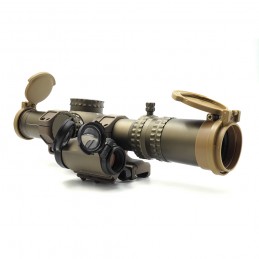 エボリューションギア ATACR 1-8 24mm FFP LPVO ライフルスコープ ミルスペック Ver. C1 オフセット マウント付きレプリカ、T2 FDE カラー コンボ付き|SPECPRECISIONコンボ エボリューションギア ATACR 1-8 24mm FFP LPVO ライフルスコープ ミルスペック Ver. C1 オフセット マウント付きレプリカ、T2 FDE カラー コンボ付き|SPECPRECISIONコンボ