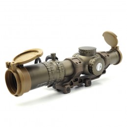 エボリューションギア ATACR 1-8 24mm FFP LPVO ライフルスコープ ミルスペック Ver. C1 オフセット マウント付きレプリカ、T2 FDE カラー コンボ付き|SPECPRECISIONコンボ エボリューションギア ATACR 1-8 24mm FFP LPVO ライフルスコープ ミルスペック Ver. C1 オフセット マウント付きレプリカ、T2 FDE カラー コンボ付き|SPECPRECISIONコンボ