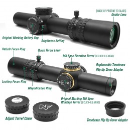 Evolution Gear Nightforce ATACR 1-8X24mm FFP F1 Luneta LPVO