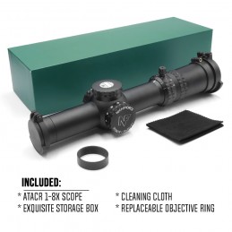 Evolution Gear Nightforce ATACR 1-8X24mm FFP F1 Lunette LPVO