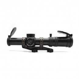 Evolution Gear Nightforce ATACR 1-8X24mm Luneta LPVO FFP F1 com montagem NF 1.54"/1.93"