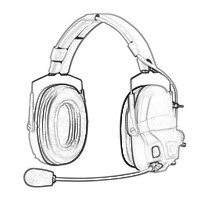 Headsets |PTT|Tactical headset airsoft|Military headset