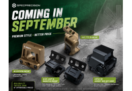 Coming in September: New Tactical Scope Mounts & Airsoft Optics from SPECPRECISION