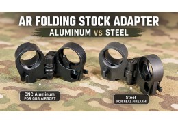 Aluminum or Steel? How to Choose the Right AR Folding Stock Adapter
