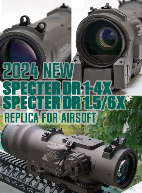 ELCAN SPECTERDR RIFLESCOPE PERFECT REPLICA FOR AIRSOFT