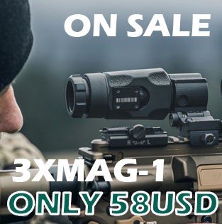 2023 새 제품 Specprecision 3XMAG-1 3X 돋보기 스코프 원본 표시 포함